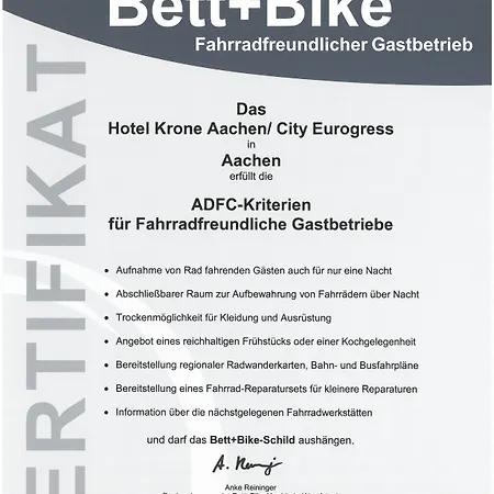 Aachener Stadthotel 2*