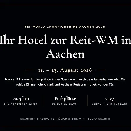 Aachener Stadthotel Hotel Aachen