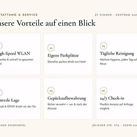 Aachener Stadthotel Hotel
